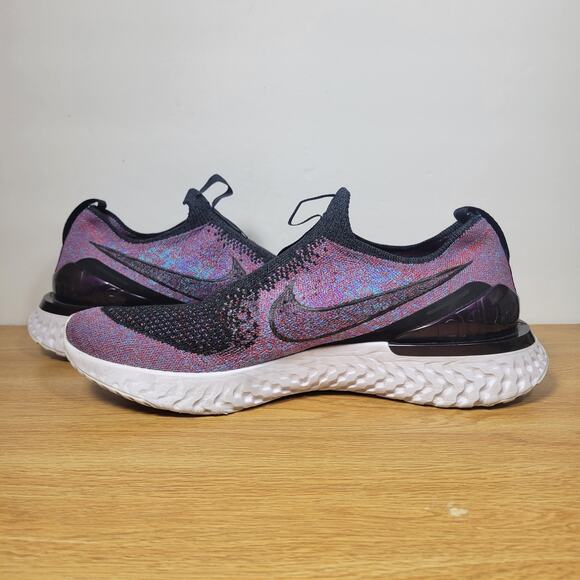 Nike Epic Phantom React Flyknit Women's Size 12 Running Shoes BV0415-002 - Picture 7 of 10